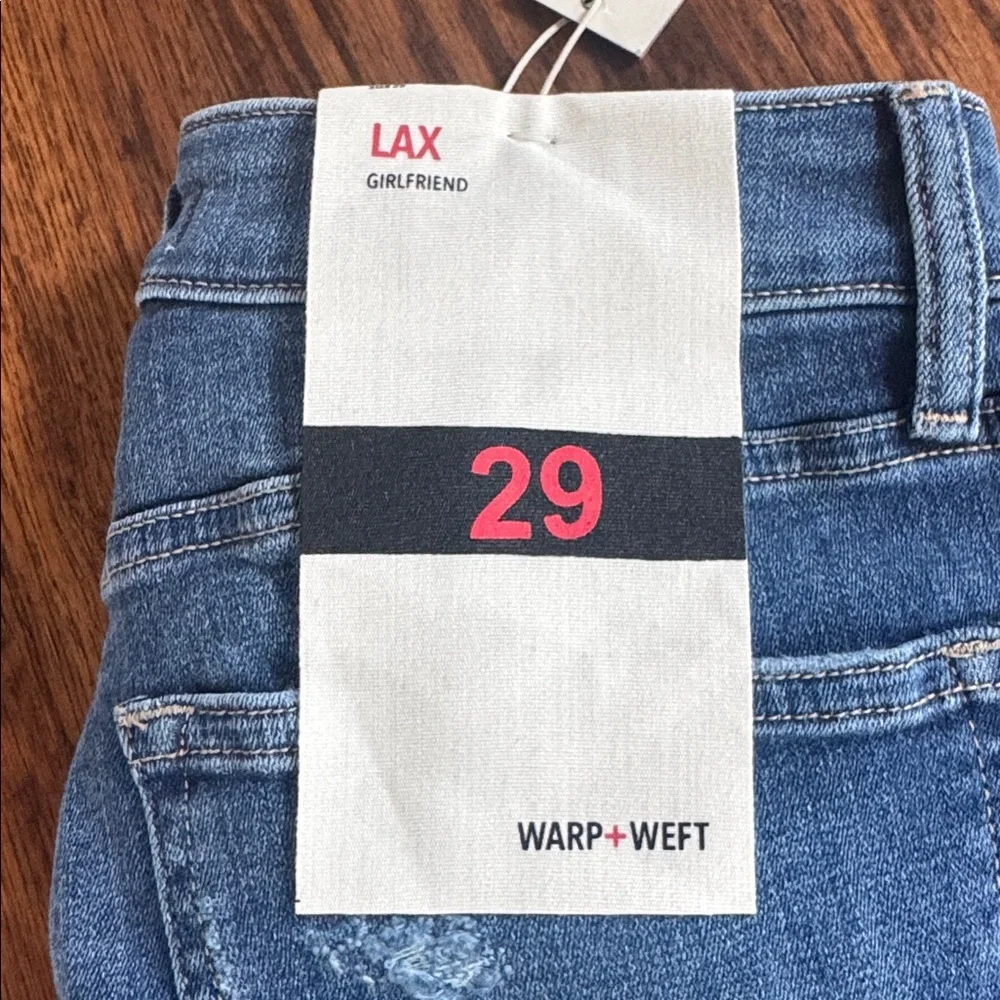 Warp + Weft LAX Girlfriend Jean. NWT - Picture 2 of 8